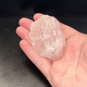Raw Rose Quartz Crystal Stone